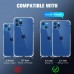 COMSOON Coque Compatible avec iPhone 13 Pro, Transparent Coins Absorbant les Chocs en Parfaite Aligné, Anti-Rayures & Résiste Jaunit & Protection pour Housse Etui en TPU Souple, Claire
