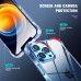 COMSOON Coque Compatible avec iPhone 13 Pro, Transparent Coins Absorbant les Chocs en Parfaite Aligné, Anti-Rayures & Résiste Jaunit & Protection pour Housse Etui en TPU Souple, Claire