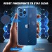 COMSOON Coque Compatible avec iPhone 13 Pro, Transparent Coins Absorbant les Chocs en Parfaite Aligné, Anti-Rayures & Résiste Jaunit & Protection pour Housse Etui en TPU Souple, Claire