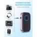 COMSOON Bluetooth AUX Adapter for Car, Wireless Audio Receiver | Noise Reduction Bluetooth Receiver for Music/Hands-Free Calls/Home Stereo/Speaker, 16H Battery Life/Dual Connect (Black+Pink) COMSOON Bluetooth AUX Adapter for Car, Wireless Audio Receiver | Noise Reduction Bluetooth Receiver for Music/Hands-Free Calls/Home Stereo/Speaker, 16H Battery Life/Dual Connect (Black+Pink)