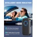 COMSOON Bluetooth Receiver for Car, 3.5mm AUX Bluetooth Car Adapter | Noise Cancelling, Wireless Audio Receiver for Home Stereo/Wired Headphones, Hands-Free Call, 16H Battery Life, Dark Gray