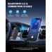 COMSOON Bluetooth Receiver for Car, 3.5mm AUX Bluetooth Car Adapter | Noise Cancelling, Wireless Audio Receiver for Home Stereo/Wired Headphones, Hands-Free Call, 16H Battery Life, Dark Gray
